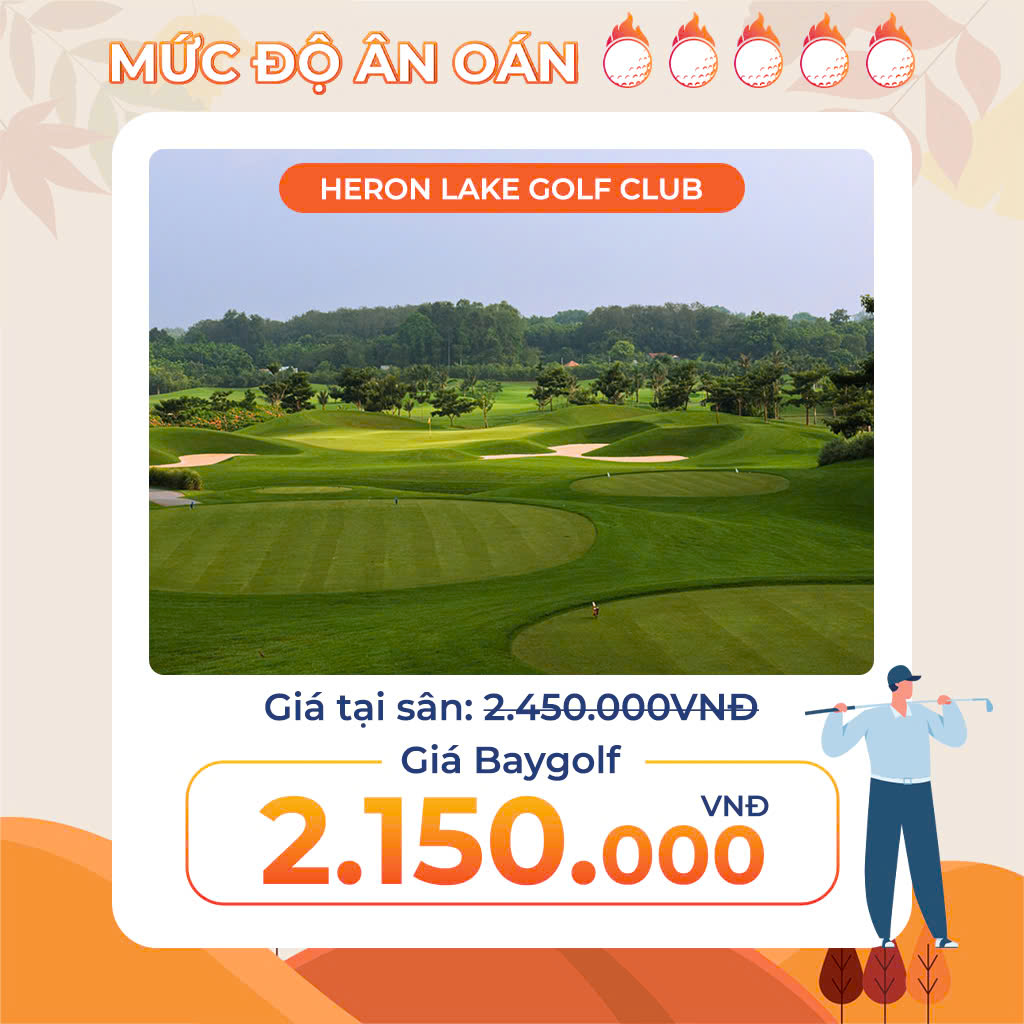 Ưu đãi đặc biệt tại sân golf Đầm Vạc