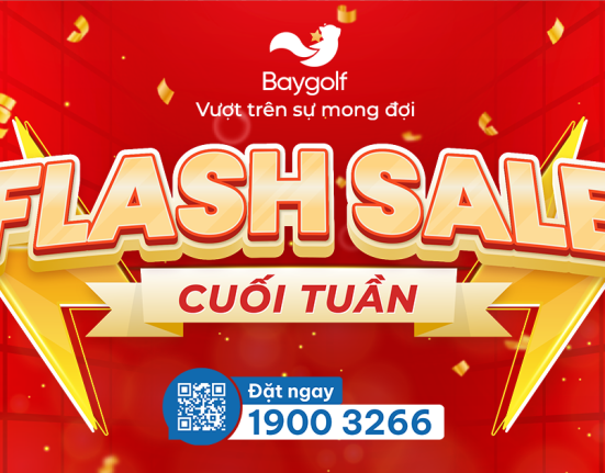 Flash Sale cuối tuần Baygolf, ưu đãi giảm giá hấp dẫn.