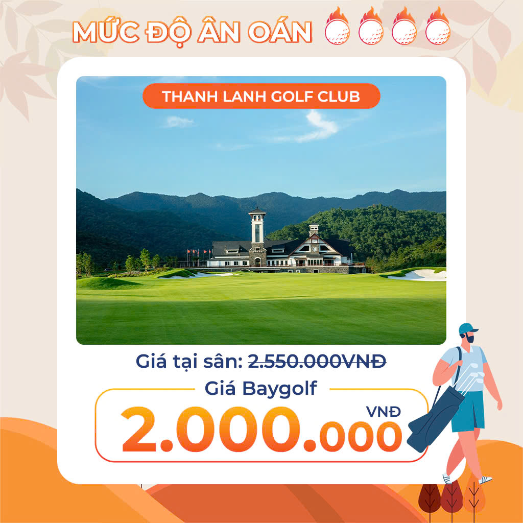 Ưu đãi đặc biệt tại sân golf Thanh Lanh