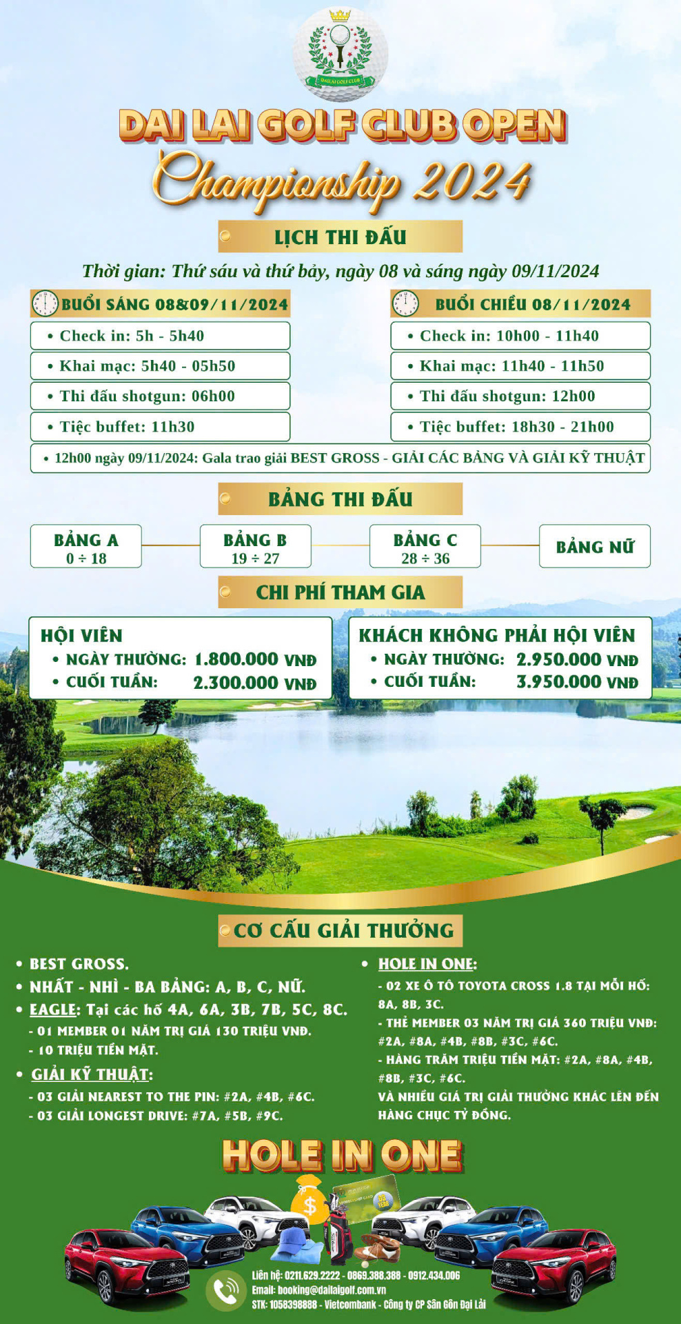 CLB sân golf Đại Lải mở rộng