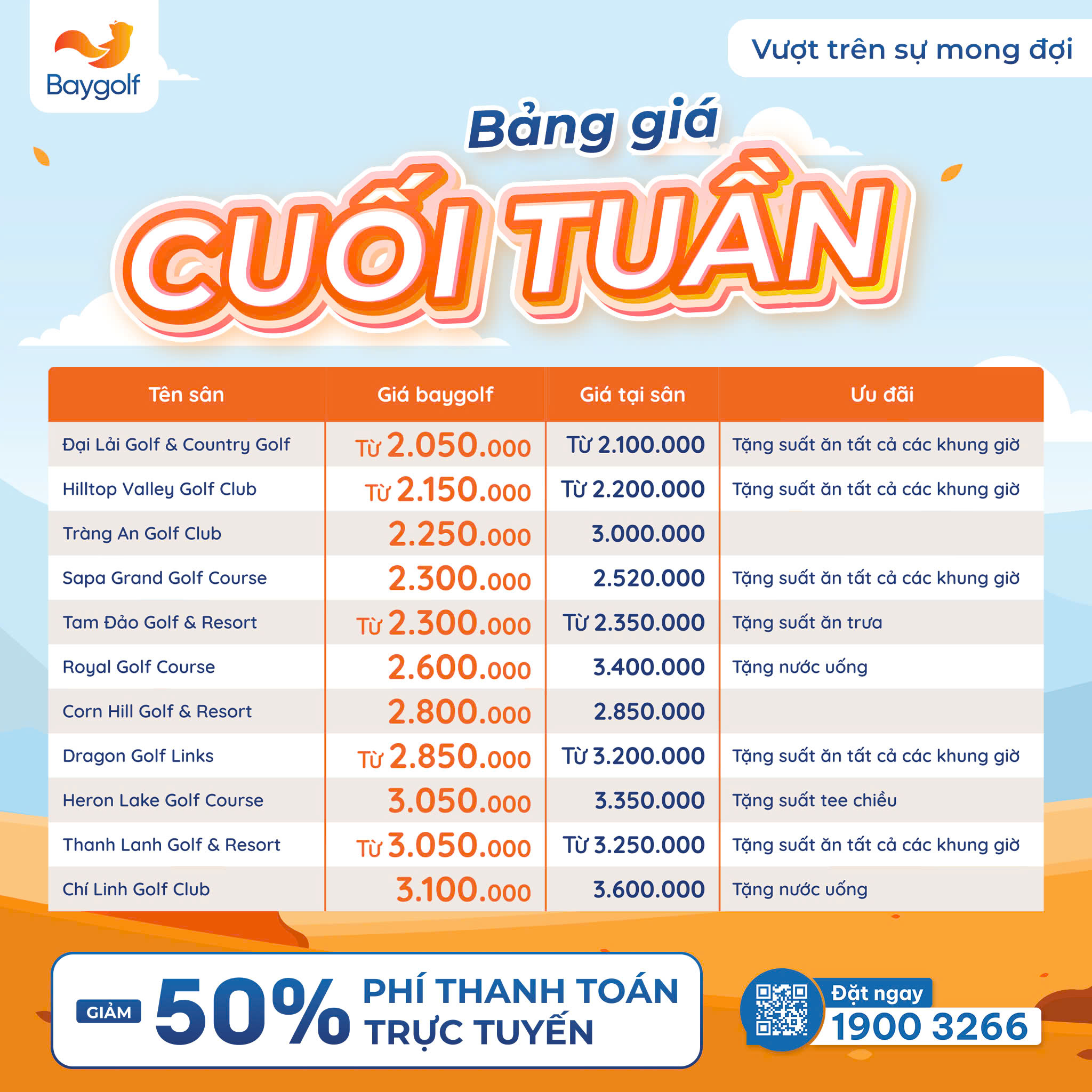 Ưu đãi cuối tuần