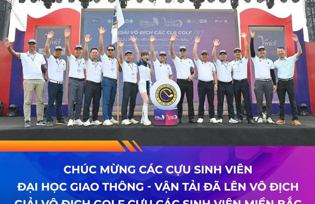 CLB Golf Đại học Giao thông Vận tải – Vô địch giải Swing for Education 2024