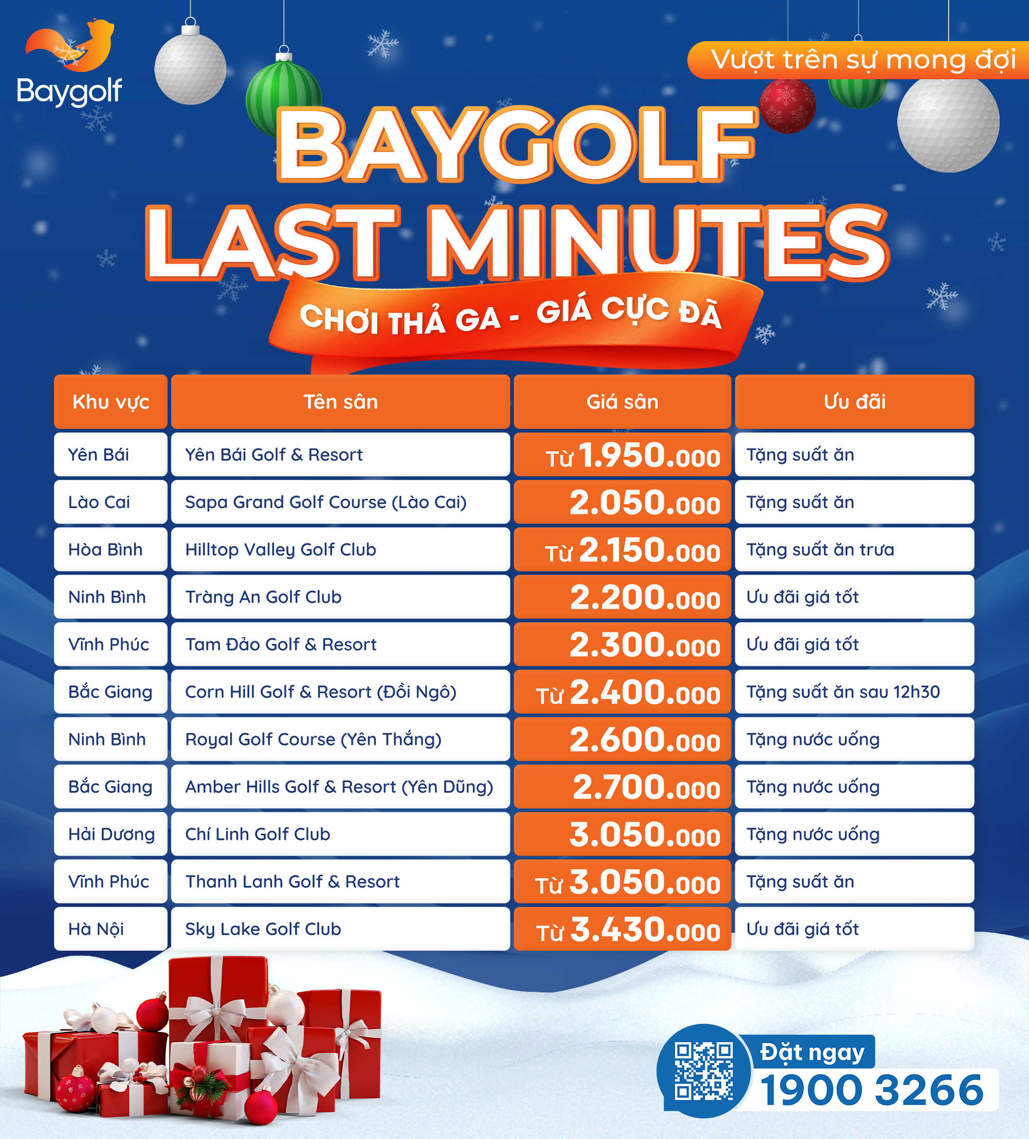 Baygolf Last Minutes