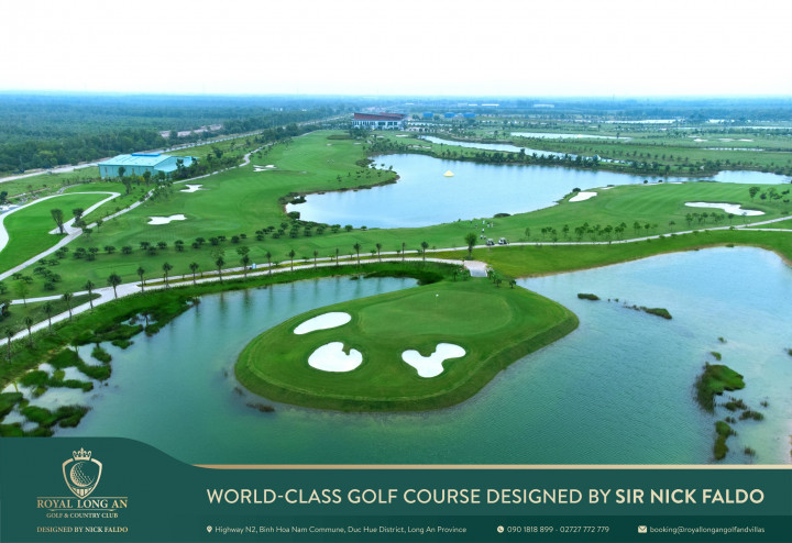 Royal Long An Golf & Country Club – Trải Nghiệm 27 Hố Golf Đẳng Cấp