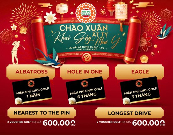 Chào Xuân Ất Tỵ – Khai Gậy Như Ý Tại Sân Golf Yên Bái