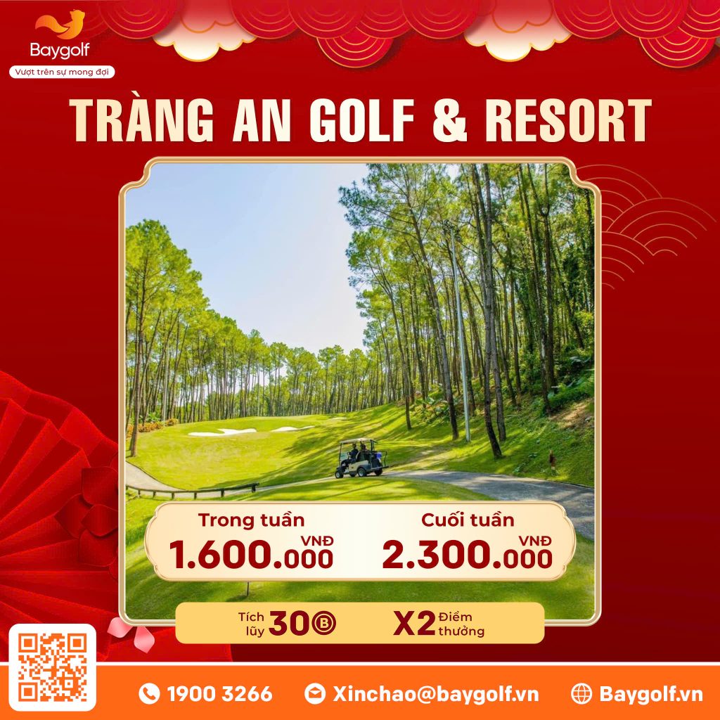 Hành trình du xuân - Sân Golf Tràng An Golf & Country Club