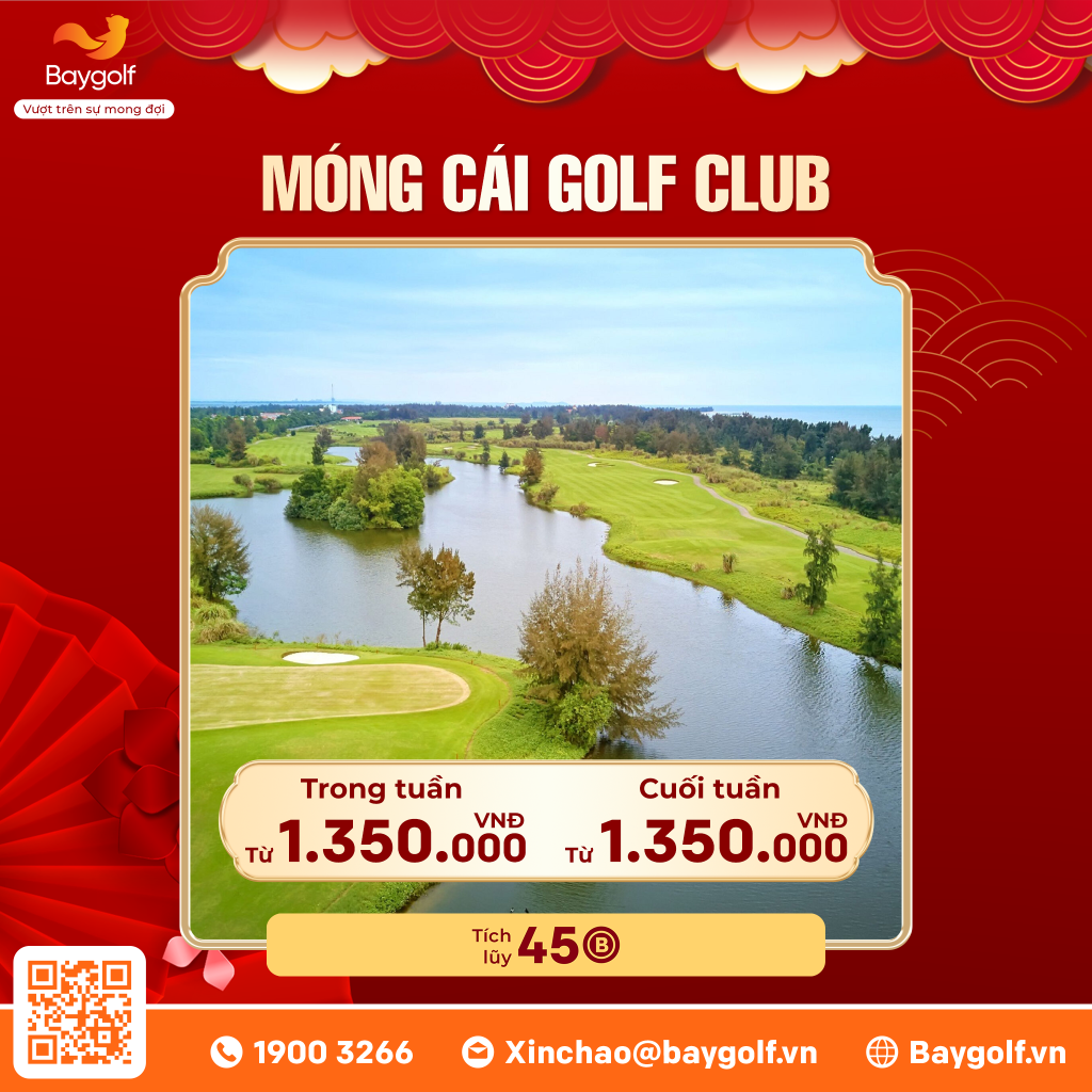 Móng Cái Golf Club là lựa chọn lý tưởng cho những golfer yêu thích không gian mở