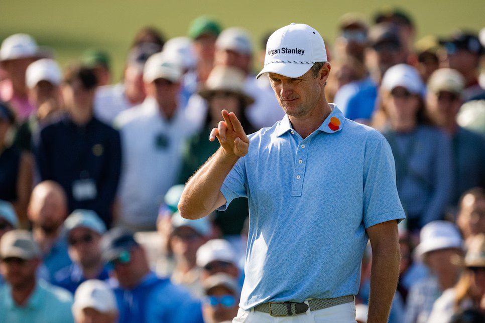 Justin Rose tại Augusta – giữ ngôi đầu sau vòng 2