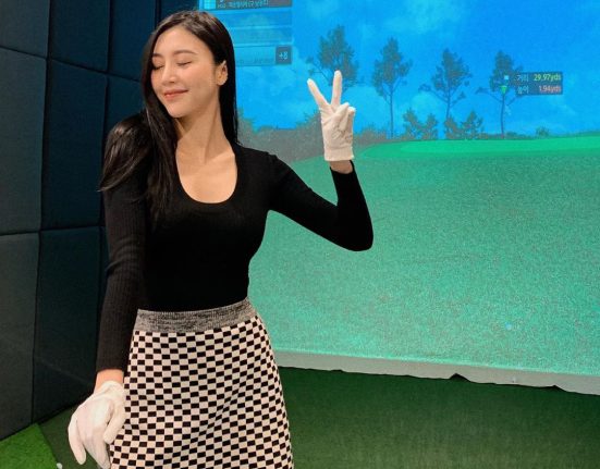 Vũ Ngọc Châm diện phong cách golf quyến rũ trên sân golf