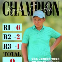 Nguyễn Tuấn Anh vô địch chặng 3 VGA Junior Tour 2025 với kỷ lục -9