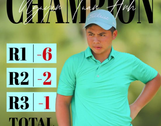Nguyễn Tuấn Anh vô địch chặng 3 VGA Junior Tour 2025 với kỷ lục -9