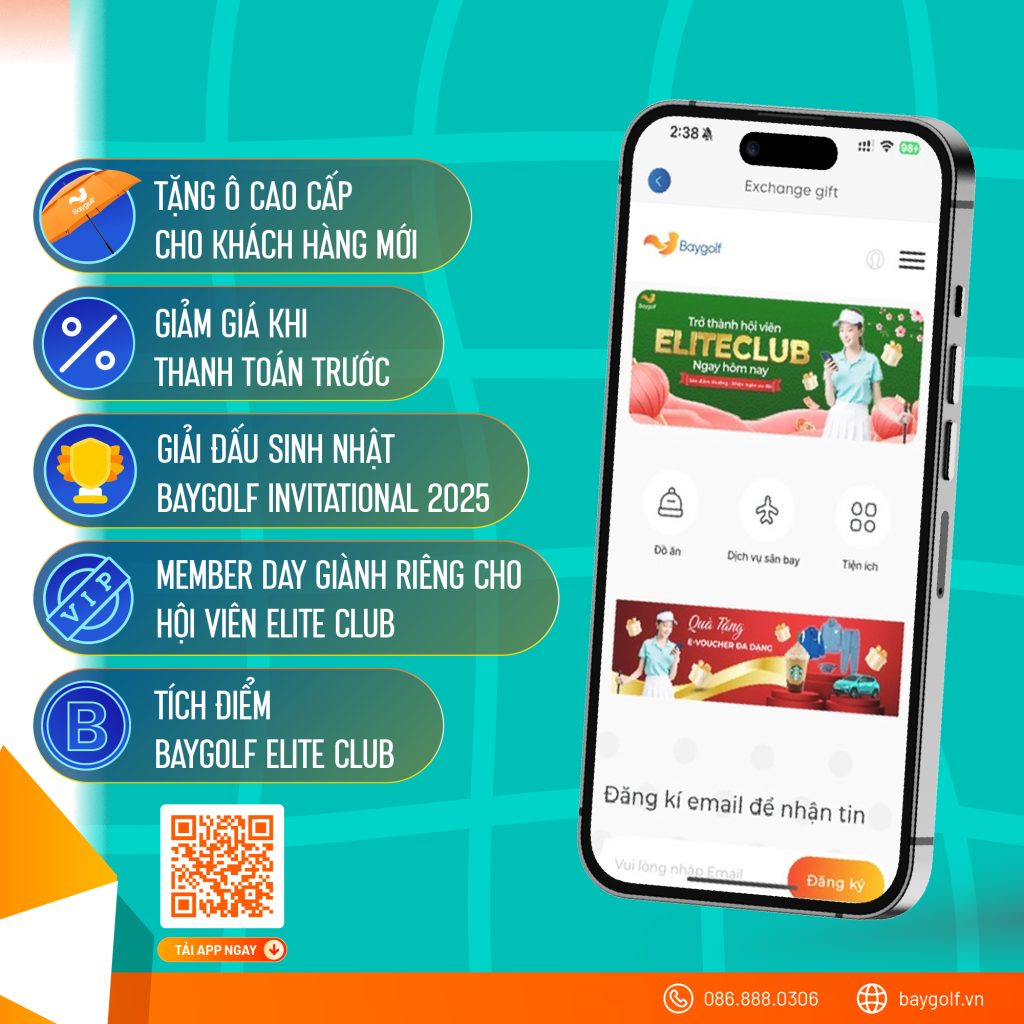 bảng giá sân golf tháng 5