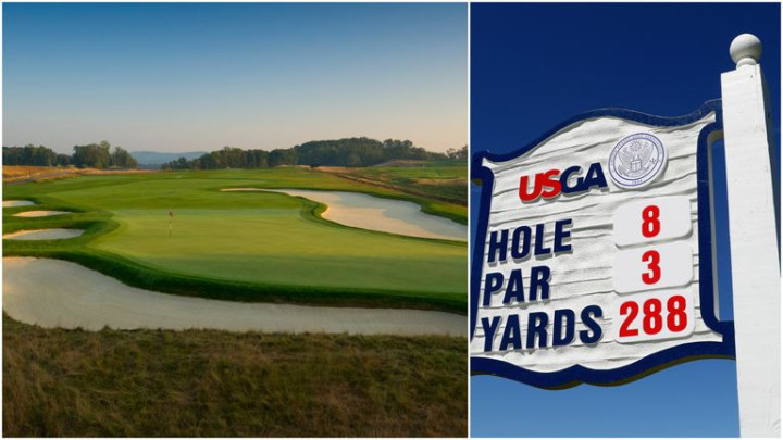 Hố số 8 tại Oakmont Country Club, U.S. Open 2025