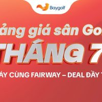 giá sân golf tháng 7