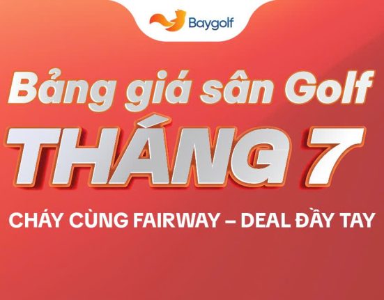 giá sân golf tháng 7
