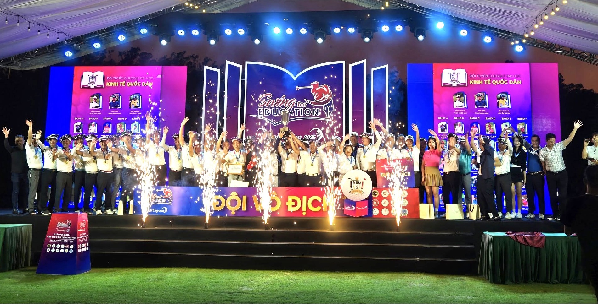 NEU Golf lần thứ 2 lên ngôi tại giải