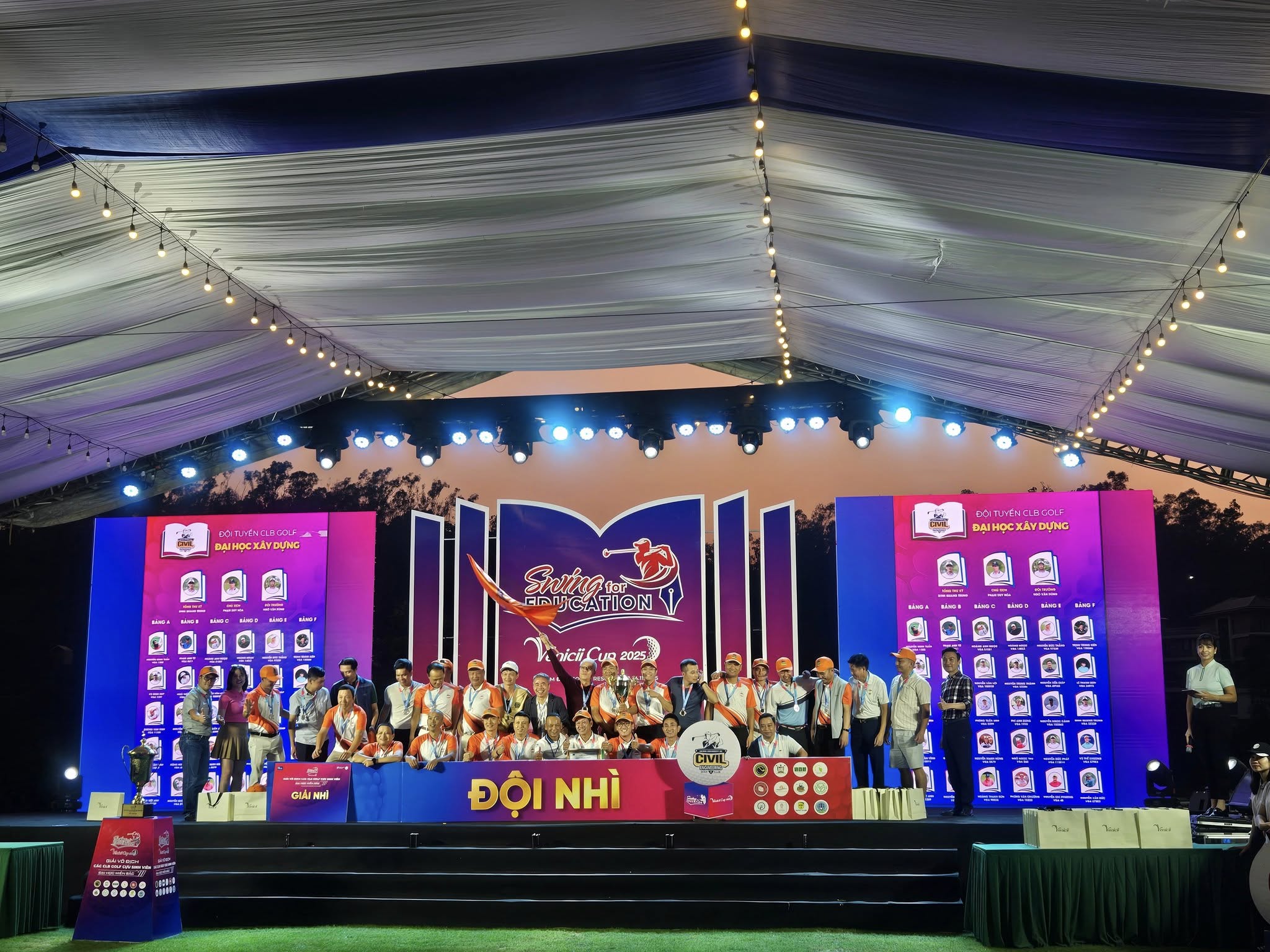 Á quân – Tuyển cựu sinh viên ĐH Xây dựng