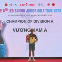 Vương Nam A đăng quang tại SJG Tour Leg 6