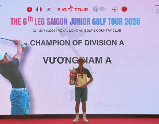 Vương Nam A đăng quang tại SJG Tour Leg 6