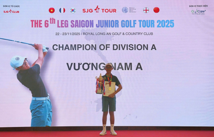 Vương Nam A đăng quang tại SJG Tour Leg 6