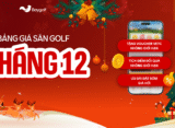 Bảng giá sân golf tháng 12 – Ưu đãi lớn từ Baygolf cho mùa lễ hội