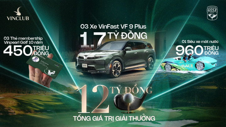 Những trải nghiệm độc quyền tại VinClub Golf 2025 miền Nam
