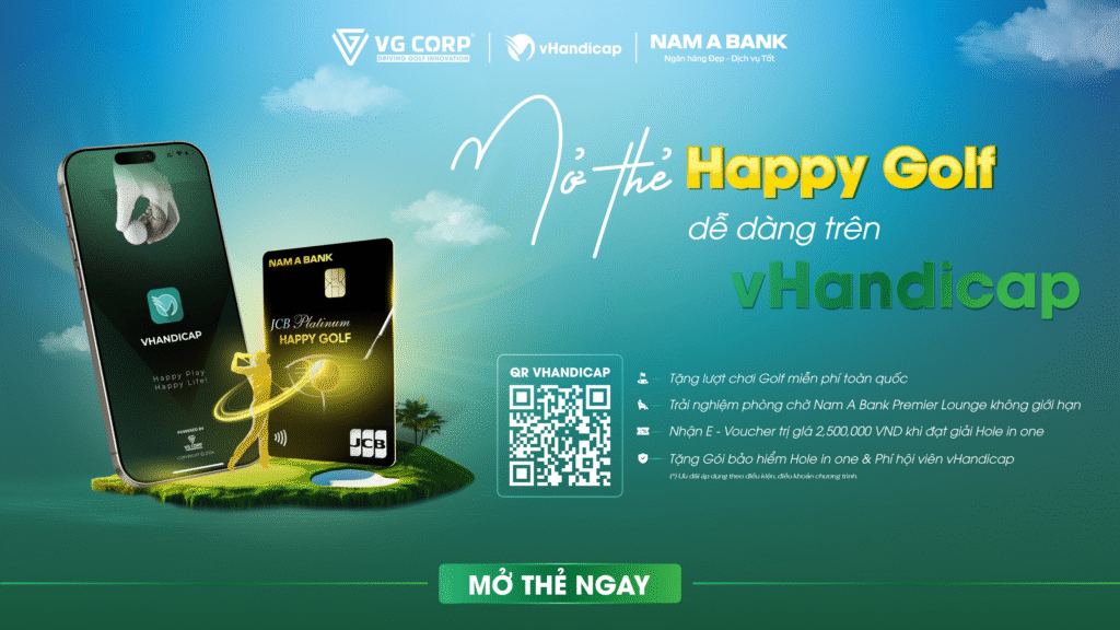 Thẻ Happy Golf – 5 đặc quyền đẳng cấp dành riêng cho golfer Việt 2 Happy Golf vHandicap 1920x1080 1
