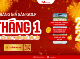 Bảng giá sân golf tháng 1