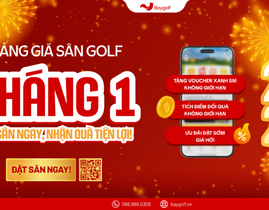 Bảng giá sân golf tháng 1
