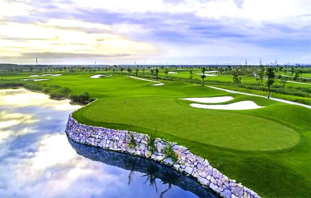 dragon golf links hai phong green