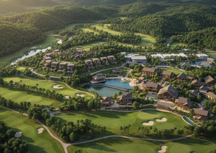 sân golf Nam Đông