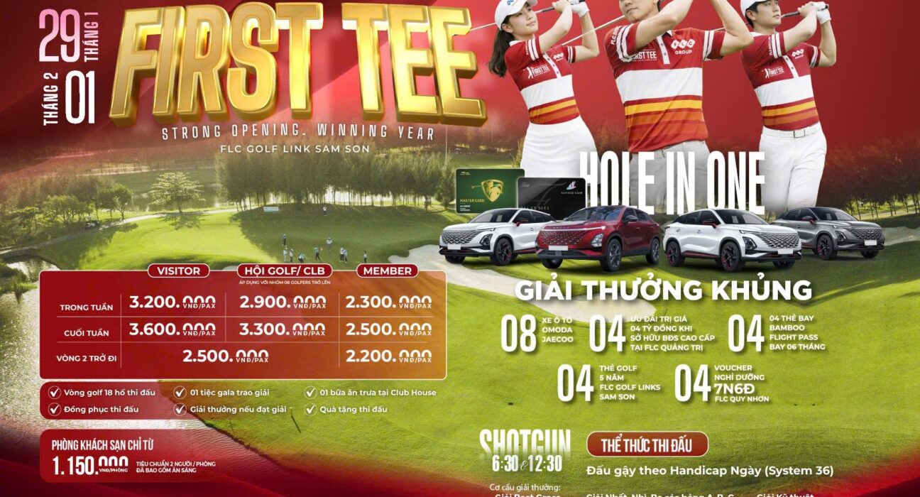 Bamboo Airways Golf Tournament 2026 – The First Tee: Cơ Hội Vàng Mở Màn Mùa Giải Cùng Baygolf