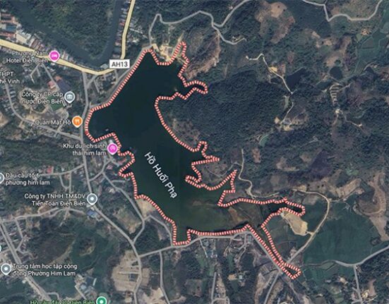 Sân golf hồ Huổi Phạ