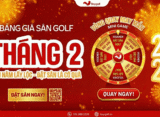 Bảng giá sân golf tháng 2
