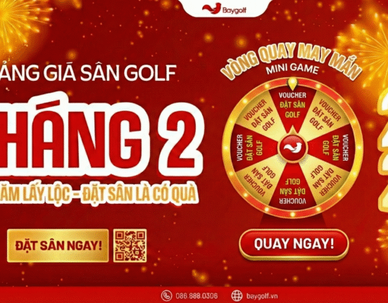 Bảng giá sân golf tháng 2