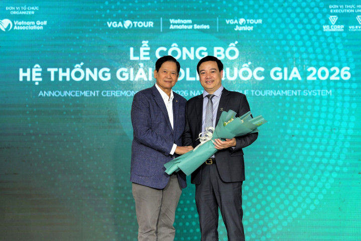 Hệ thống giải đấu Golf năm 2026