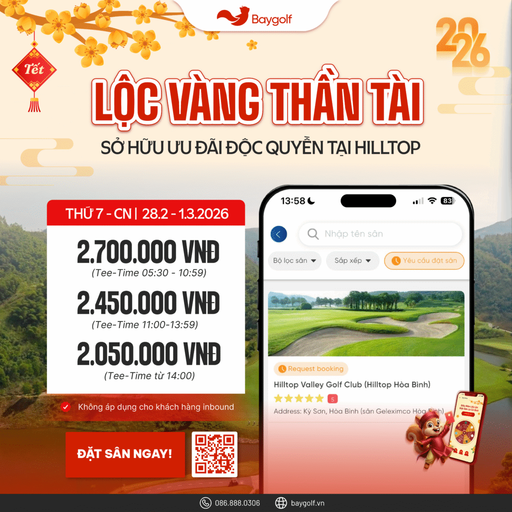 Đặt sân golf