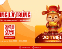 Swing la trung bung no 20 trieu dong voi HIO cung Baygolf