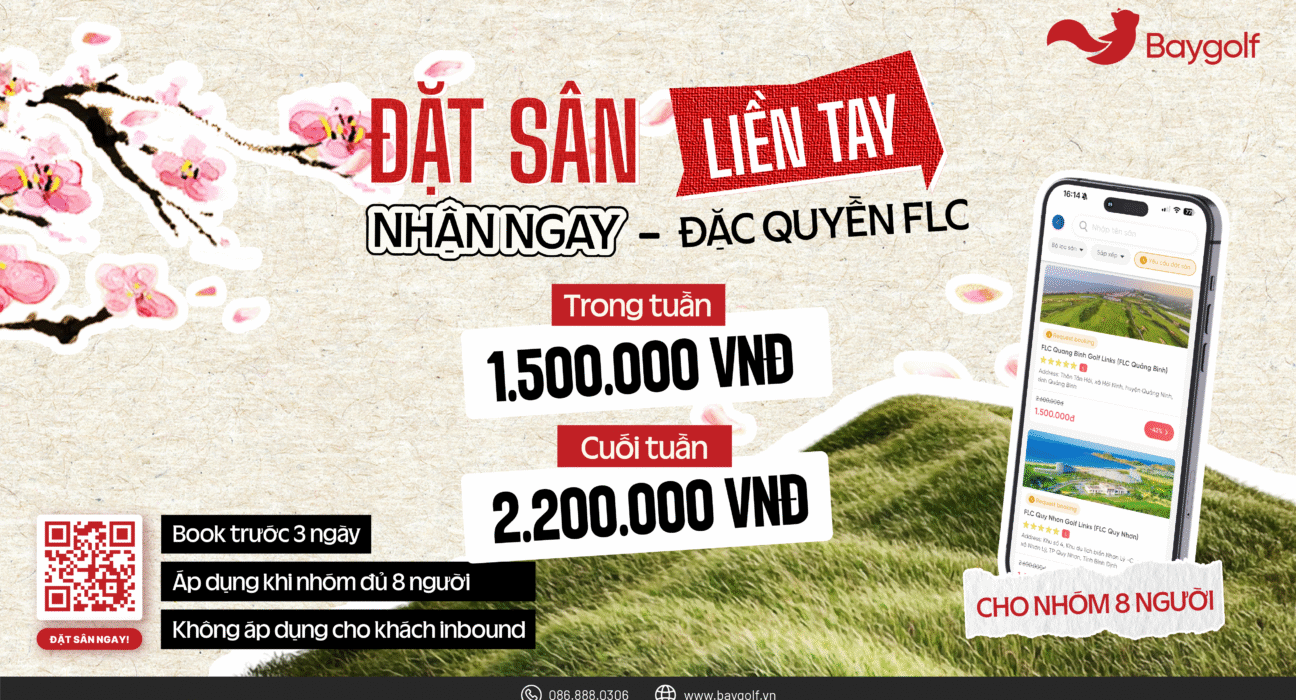 Đặt Sân Golf FLC 2026: Ưu Đãi Nhóm 8 Chỉ Từ 1.500.000 VNĐ 1 Đặt Sân Golf