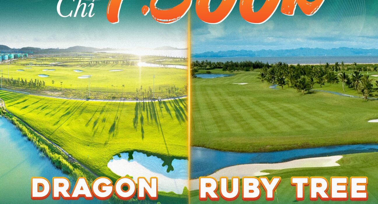 Đón bình minh trên fairway tại Dragon Golf Links và Ruby Tree Golf Resort chỉ từ 1.300K cùng Baygolf. Ưu đãi độc quyền, tee-time đẹp, tích điểm đổi quà hấp dẫn.