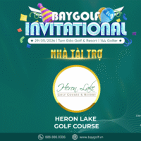 Sân golf Heron Lake đồng hành Baygolf Invitational 2026 35 sân golf Heron Lake