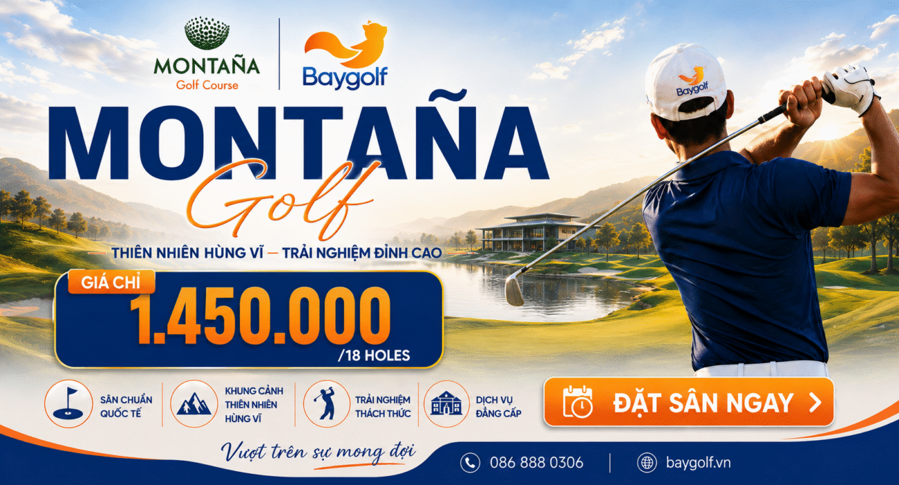 Montana Golf Course 1.450.000: Trải nghiệm 18 holes giữa thiên nhiên hùng vĩ 1 Montana Golf Course