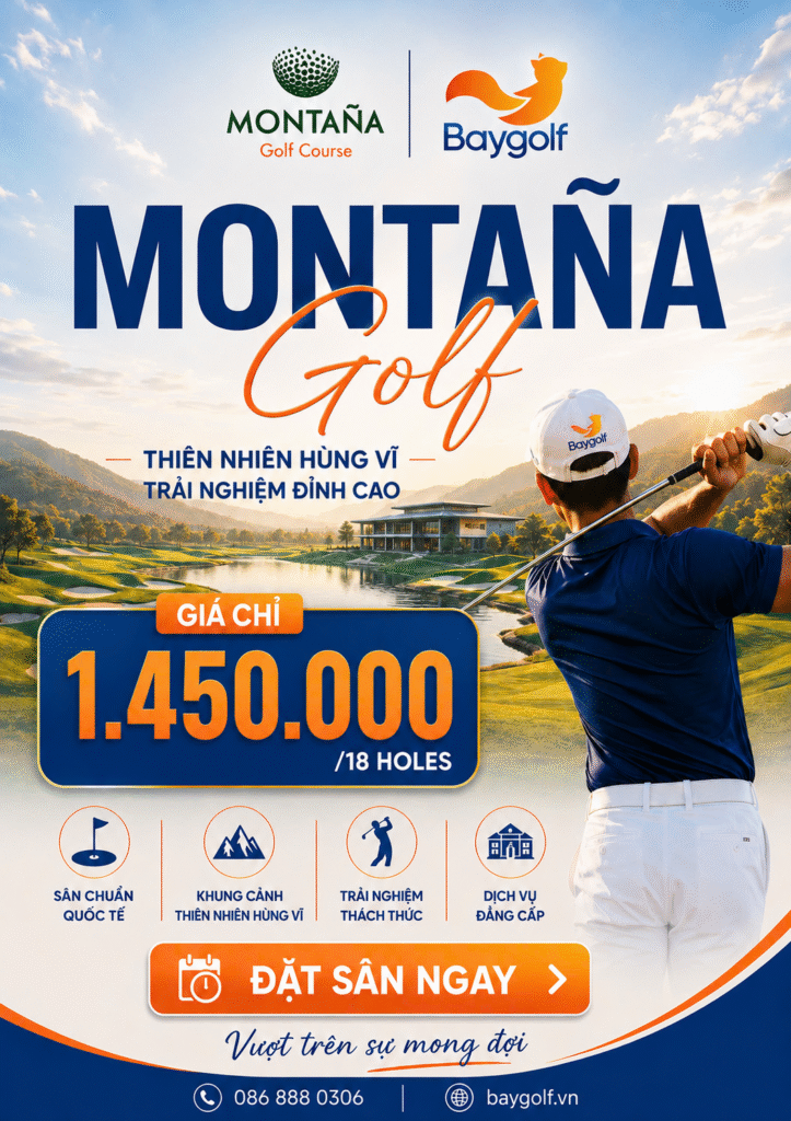 Montana Golf Course 1.450.000: Trải nghiệm 18 holes giữa thiên nhiên hùng vĩ 2 Montana 1450