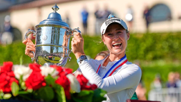 Nelly Korda tạo dấu ấn lịch sử với chức vô địch U.S. Women's Open 2026, giành major thứ tư 1 f16aQsgMIXmnsAV2 720 2