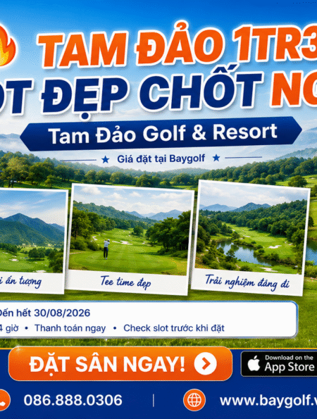 Tam Đảo Golf giá 1.300.000đ