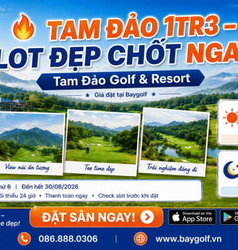 Tam Đảo Golf giá 1.300.000đ