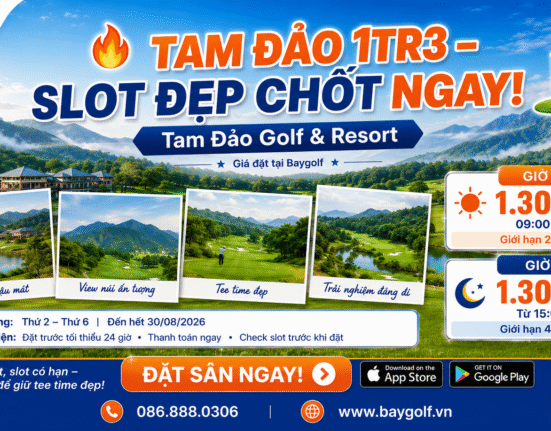 Tam Đảo Golf giá 1.300.000đ