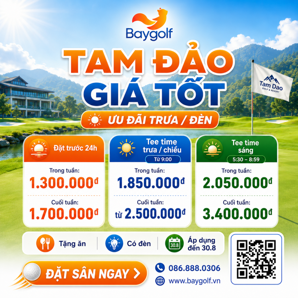 giá Tam Đảo Golf