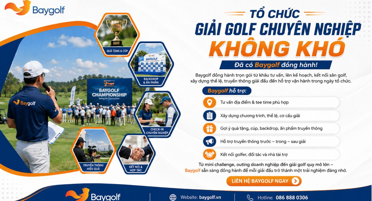 tổ chức giải golf