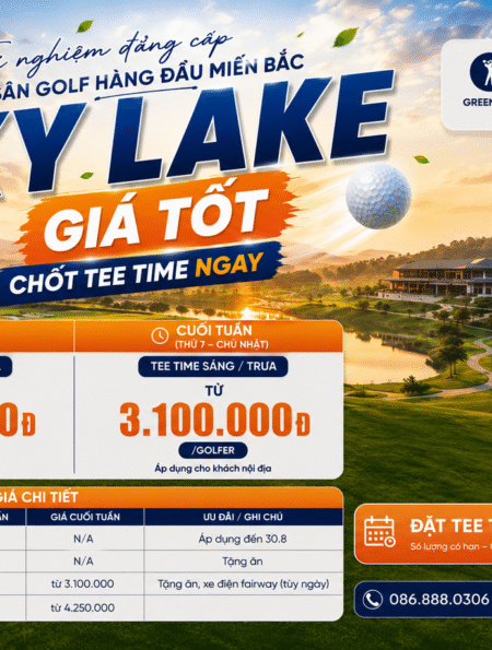 giá sân Sky Lake Resort & Golf Club
